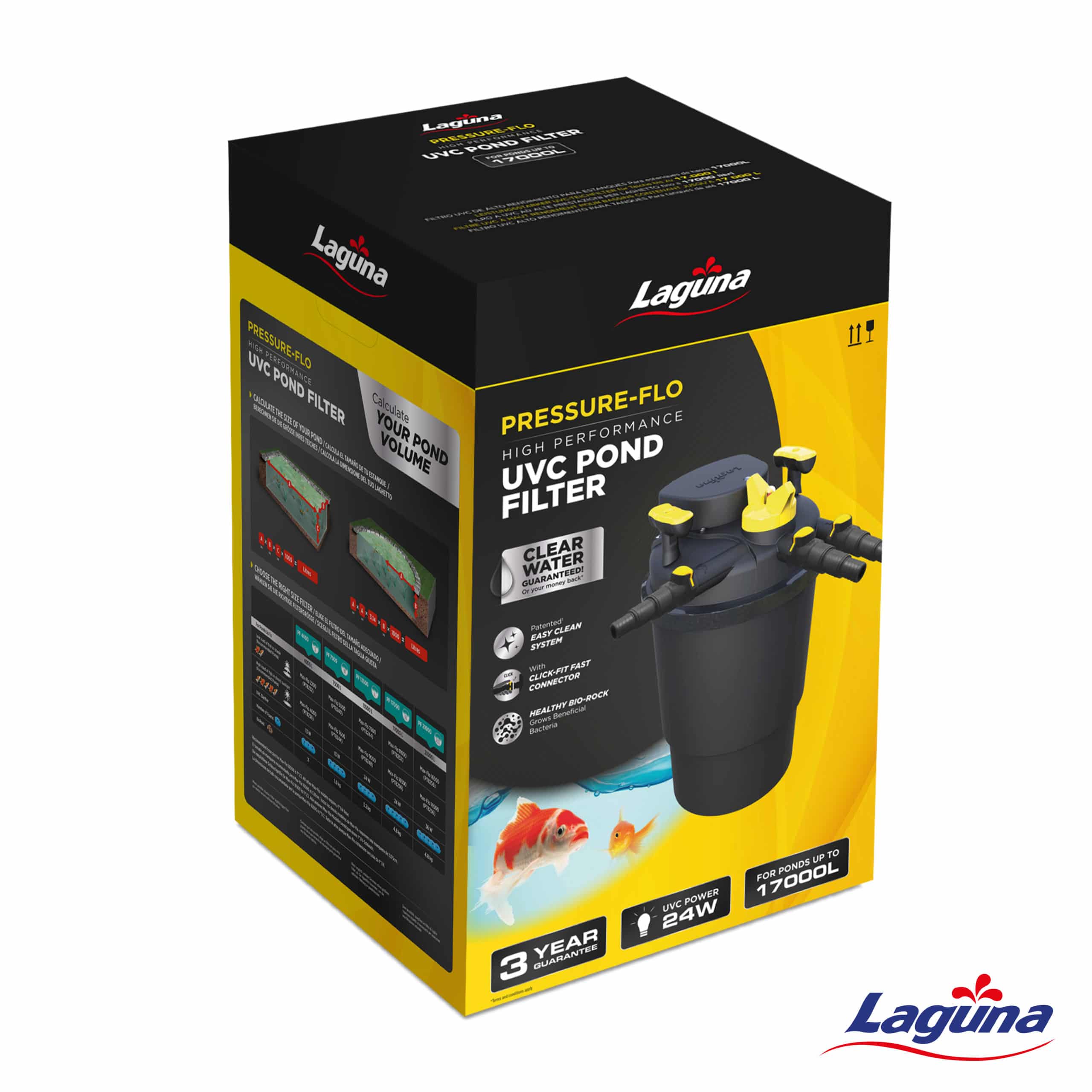 מסנן לחץ משולב Laguna Pressure_Flo_17000 - תמונה 4